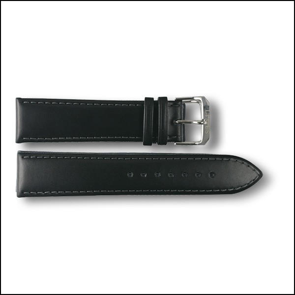 Lederband Chyros - schwarz - 22mm